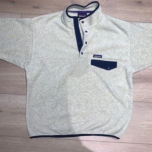Men’s Patagonia fleece synchilla snap t